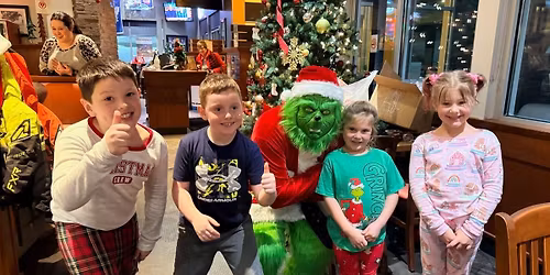 Dinner with the Grinch!\ud83c\udf84