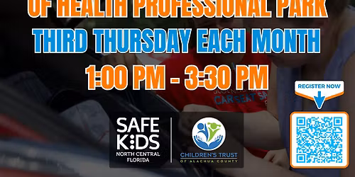 UF Health Hosted - Car Seat Check Up Appt - May 21, 2026