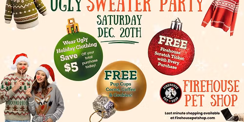 Firehouse Ugly Sweater Party!