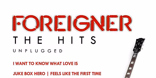 Foreigner The Hits Unplugged at Belly Up Aspen