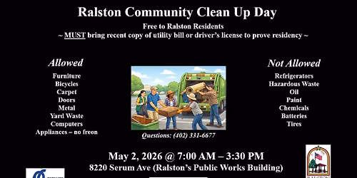 Ralston Clean Up Day