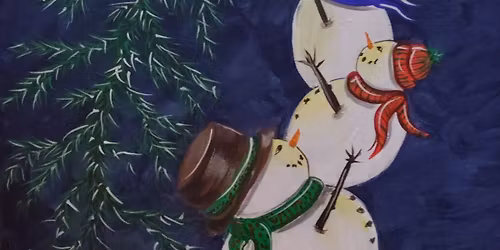 "The Three Snowmen" Paint and Sip with Tessa