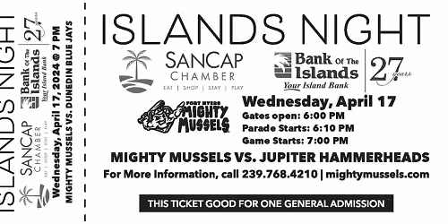 Fort Myers Mighty Mussels vs. Jupiter Hammerheads