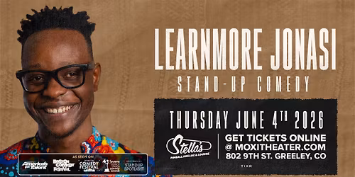 Learnmore Jonasi - Underground Comedy Showcase at Stella's Pinball Arcade and Lounge