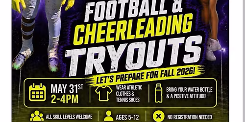 NTX Sharks Football and Cheer Tryouts