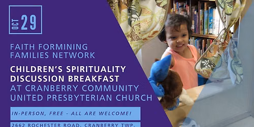 Children's Spirituality Discussion Breakfast at Cranberry Community United Presbyterian Church