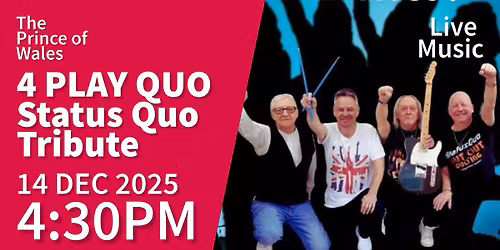 4 Play Quo - The Ultimate Status Quo Tribute