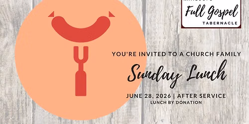 KFGT June Sunday Lunch