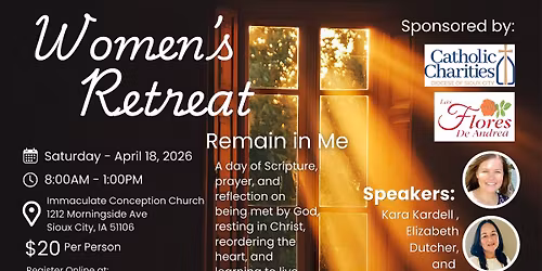 Women's Retreat - Remain in Me