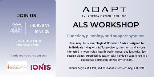 ALS Workshop Series - Seminar 1