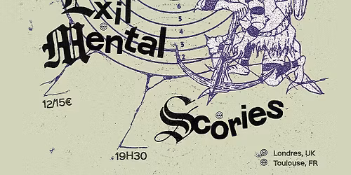 POWERPLANT (UK) + HITMEN (UK) + EXIL MENTAL + SCORIES \u25fe\ufe0fMontreuil, Le Chinois