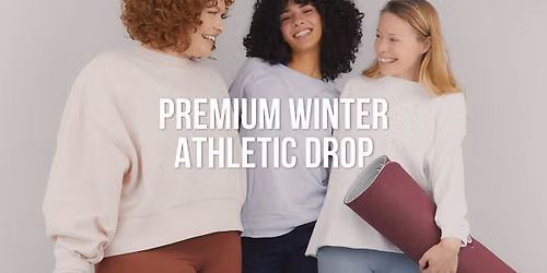 Premium Winter Athletic Drop at Uptown Cheapskate Durham!