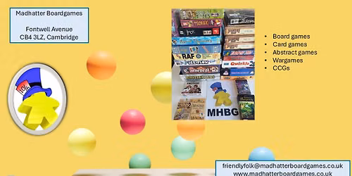 Open Day - browse and buy 1000+ different preloved boardgames!
