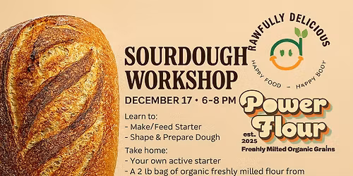 Freshly Milled Sourdough Workshop - Fort Myers