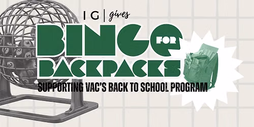 Bingo for Backpacks