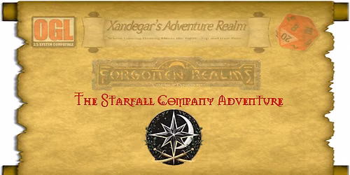 Ongoing Starfall Company Adventure Campaign