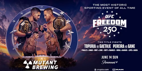 UFC 250: Freedom White House Card WATCH PARTY