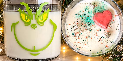 Grinch Candlemaking with She Paints Co.