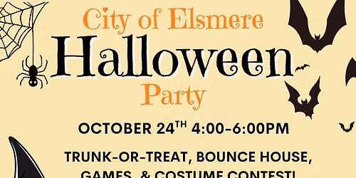 City of Elsmere Halloween Party 2026