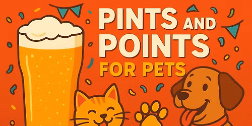 5th Annual Pints and Points for Paws Trivia - DeLand Gator's Dockside