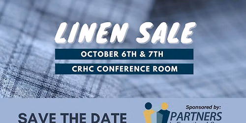 Linen Sale Sponsored by PEC