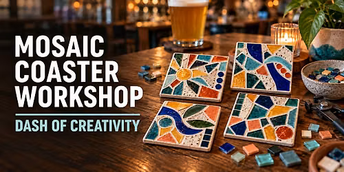 Mosaic Coaster Workshop at Stark Brewing Company