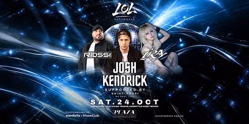 SAT 24 OCT -  LOL SATURDAYS @ PLAZA HOTEL