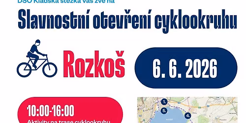 Slavnostn\u00ed otev\u0159en\u00ed cyklookruhu Rozko\u0161