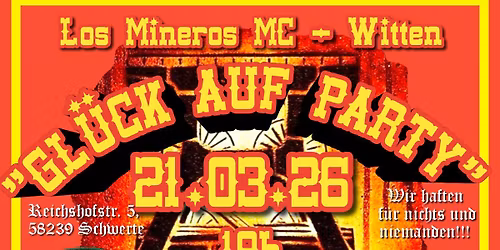 "GLUCK AUF PARTY"