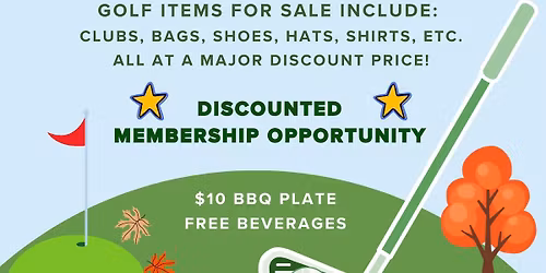 Garage sale & Botany Woods Membership drive