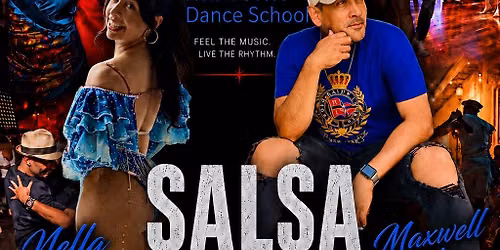 Salsa on2 Caribbean touch studio ( Maxwell Aguilar & Nella Batres )