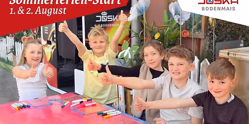 Sommerferien-Start im JOSKA Glasparadies