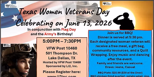 Texas Women Veterans Event