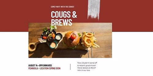 Cougs & Brews: New Student Send Off & Recent Grad Mixer