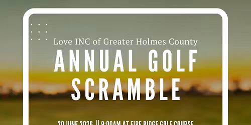 Love INC Golf Scramble 