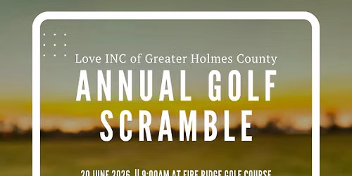 Love INC Golf Scramble