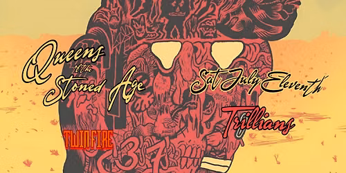 Queens of the Stoned Age with support - Twin fire  - Trillians, Newcastle