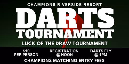 Darts Tournament - Luck of the Draw
