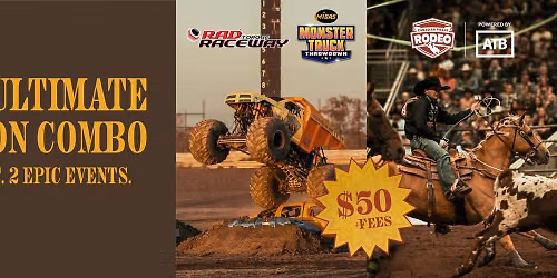  Midas Monster Truck Throwdown on August 21 and CFR Thursday Night on October 8.