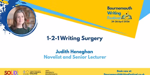 SOLD OUT! 121 Writing Surgery - Judith Heneghan