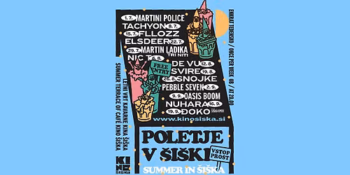 POLETJE V \u0160I\u0160KI I SUMMER IN \u0160I\u0160KA 2026