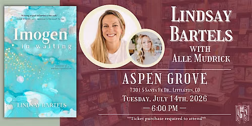 Lindsay Bartels with Alle Mudrick Live at Tattered Cover Aspen Grove