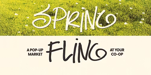 Spring Fling: a pop-up market