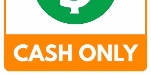Cash Only Sale