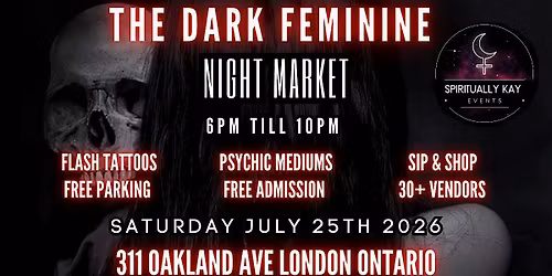 The Dark Feminine Witch\u2019s Night Market