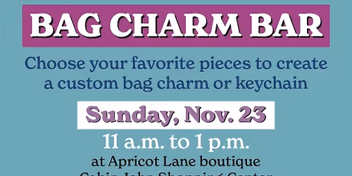 LCW x Apricot Lane Bag Charm Bar Pop-up