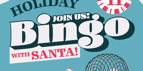Holiday Bingo with Santa