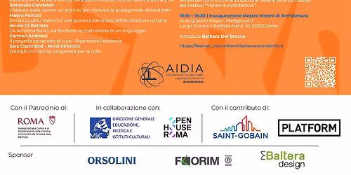VISIONI DI ARCHITETTURA -  Festival dell\u2019architettura silenziosa