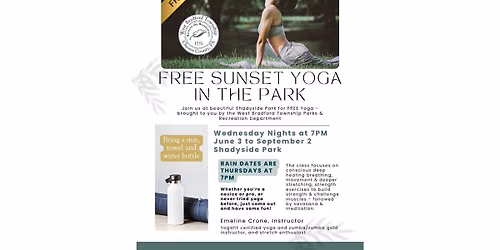 Free Yoga at Shadyside Park