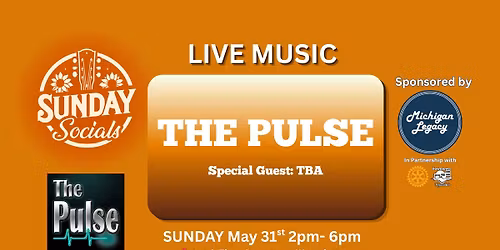 Sunday Socials Presents: The Pulse LIVE!